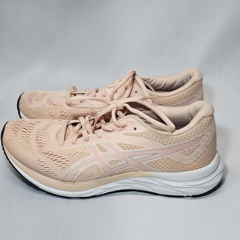 ASICS GEL-Excite 6 Women’s Size 10 Baked Pink Silver Running Shoes 1012A150